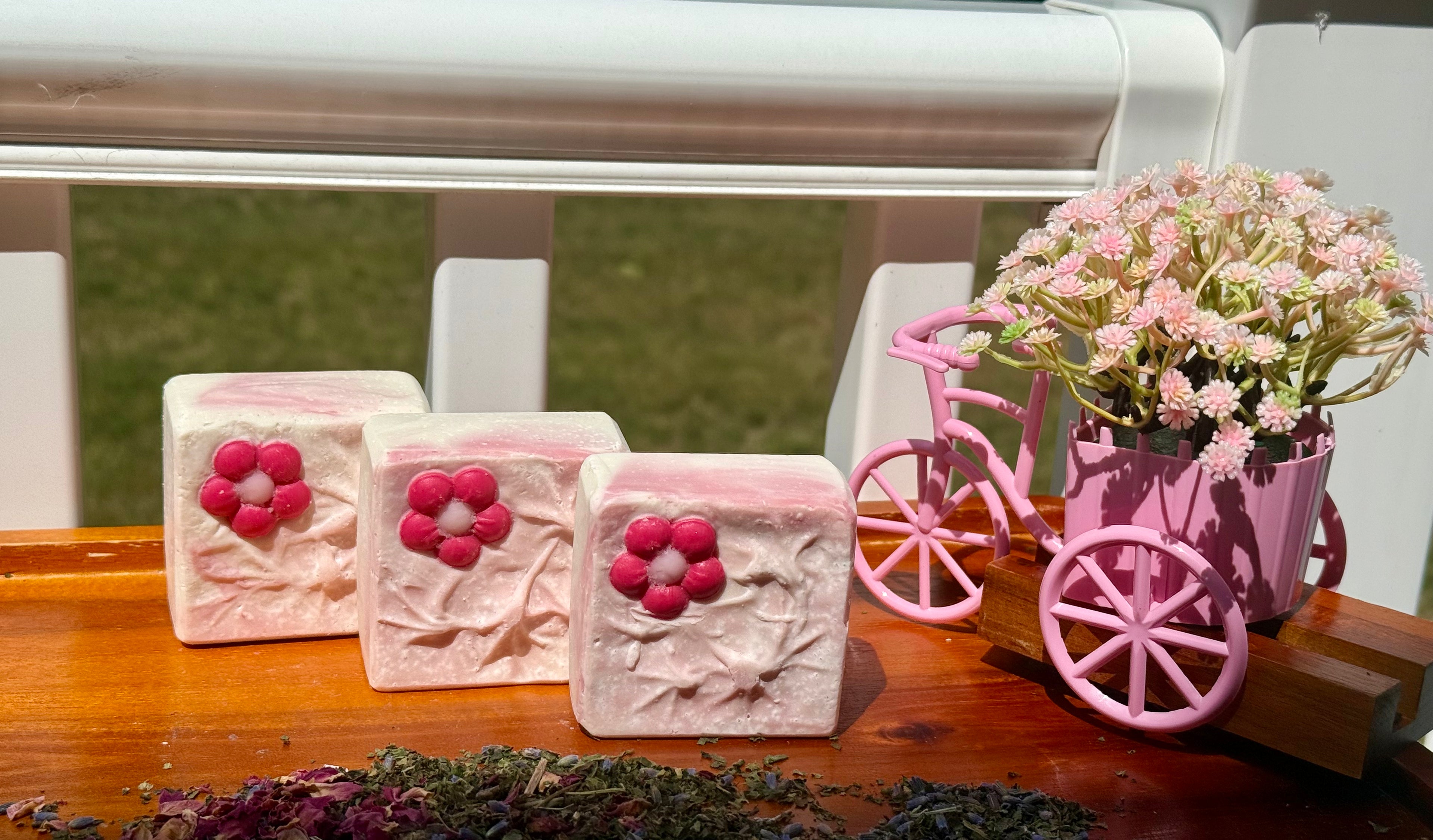 Pink Aura Salt Soap