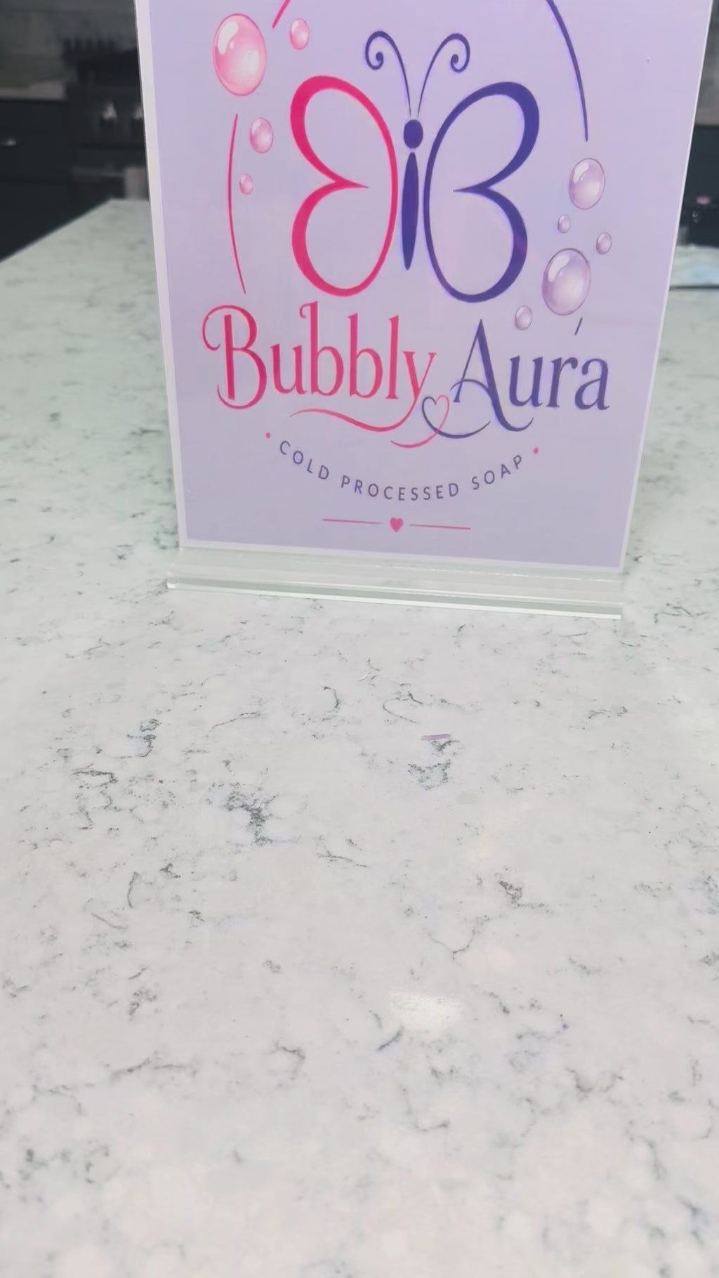 Pink Aura Salt Soap